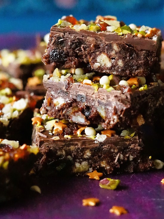 Christmas Chocolate Tiffin