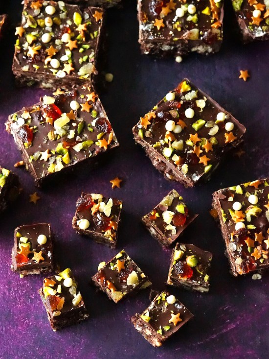 Christmas Chocolate Tiffin