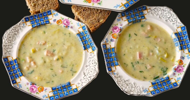 Leek, Potato & Ham Soup