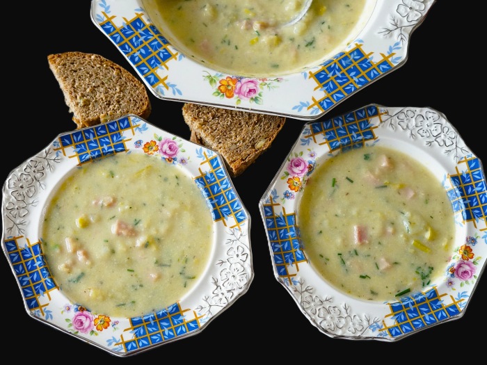 Leek, Potato & Ham Soup