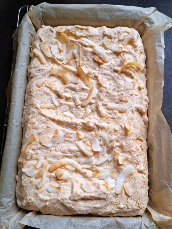 Coconut Meringue Slices