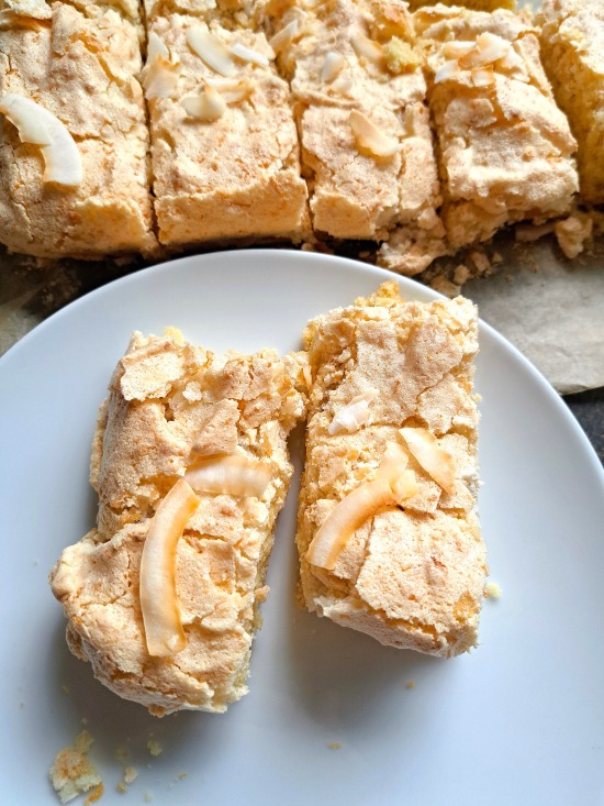 Coconut Meringue Slices