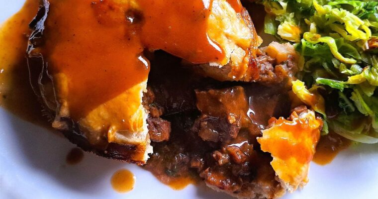 Venison, Mushroom and Bacon Pies