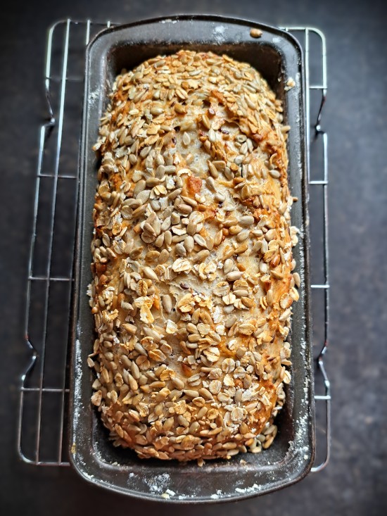 part baked Sunflower, Honey and Oat Bread