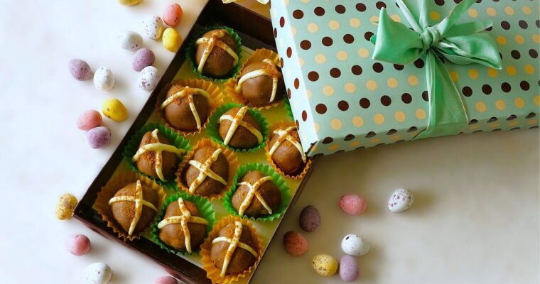 Hot Cross Bun Truffles