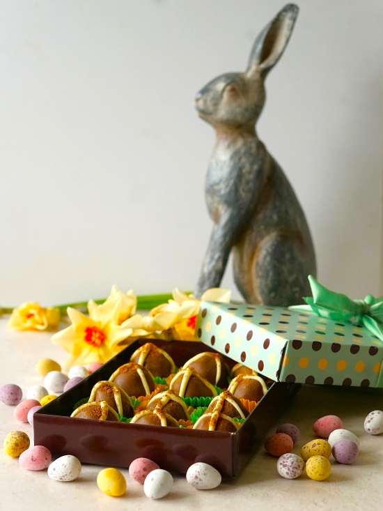 Hot Cross Bun Truffles