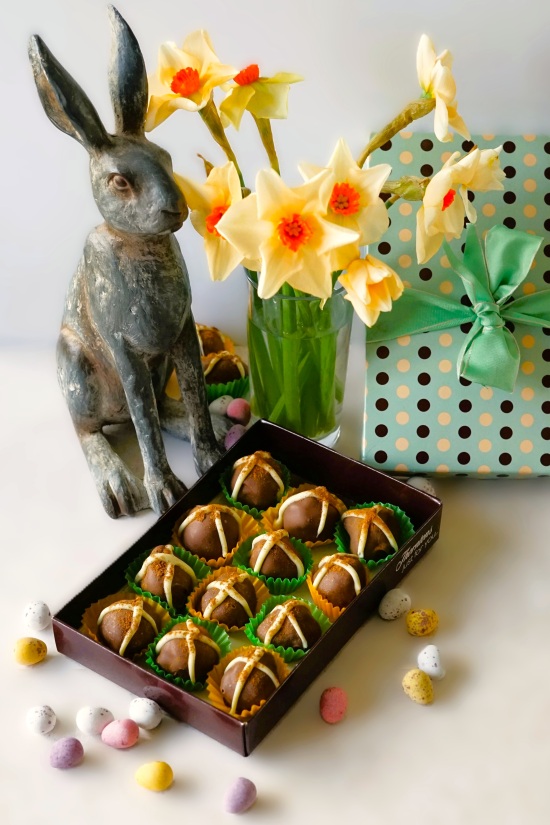 Hot Cross Bun Truffles