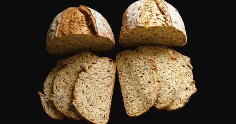 Seeded Malthouse Loaf (no-knead recipe)