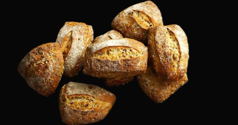 Seeded Rustic Bread Rolls