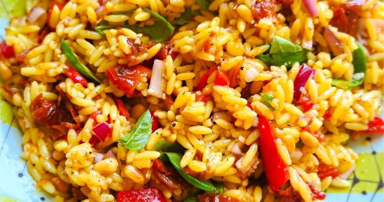 Sun-Dried Tomato Orzo Salad