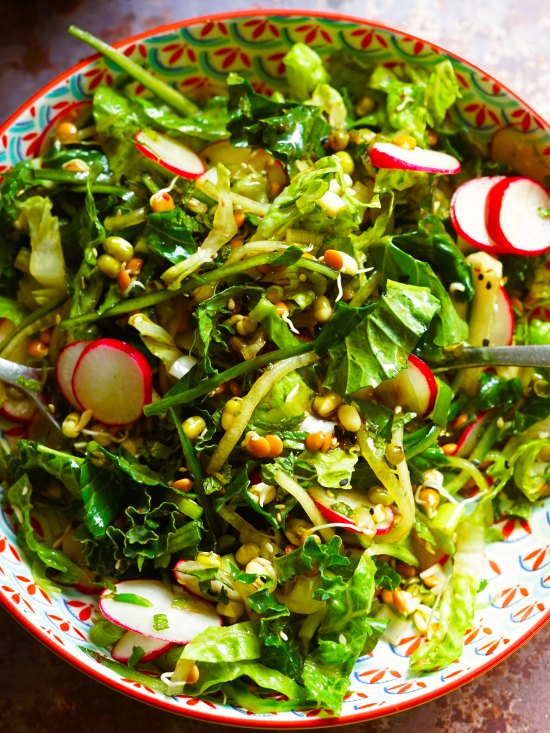 Vegetable and Bean Sprout Salad