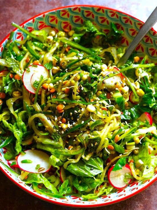 Vegetable and Bean Sprout Salad
