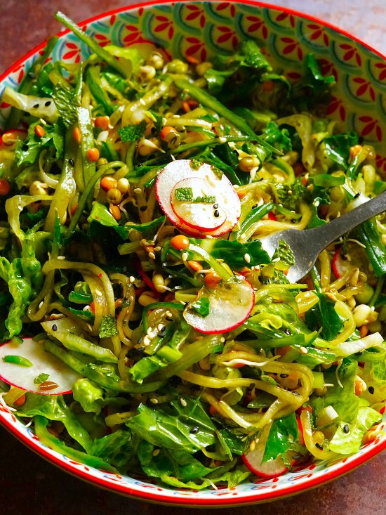 Vegetable and Bean Sprout Salad
