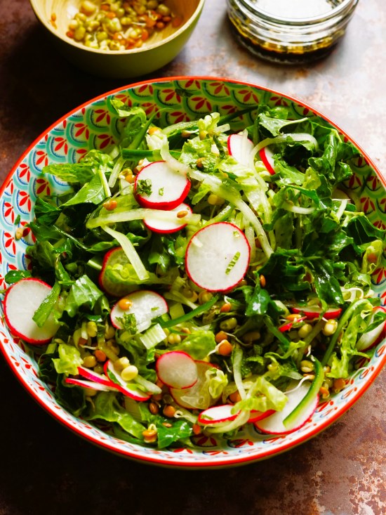 Vegetable and Bean Sprout Salad