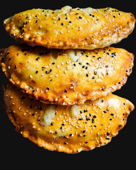 Potato, Cheese & Onion Pasties Potato, Cheese & Onion Pasties