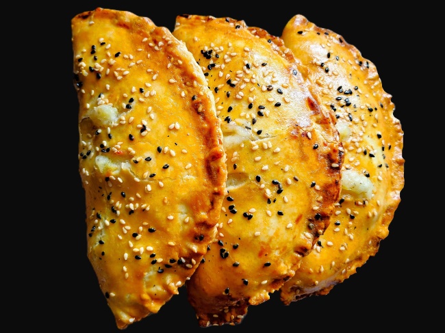 Potato, Cheese & Onion Pasties Potato, Cheese & Onion Pasties