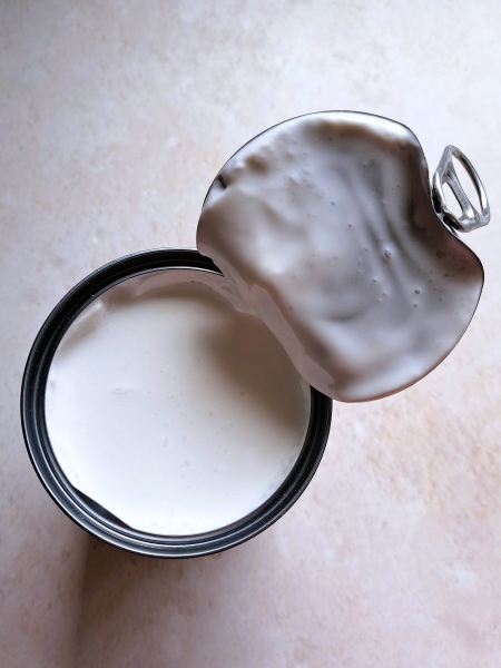 canned coconut milk