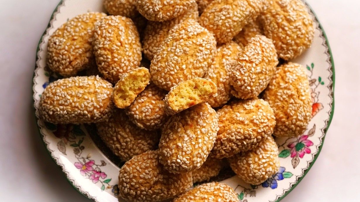 Sicilian Sesame Biscuits