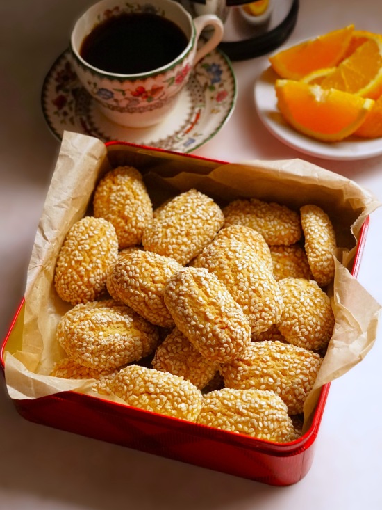 Sicilian Sesame Biscuits