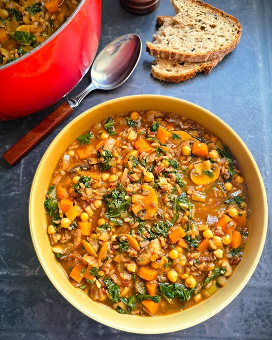 Vegetable & Wholegrains Soup Vegetable & Wholegrains Soup