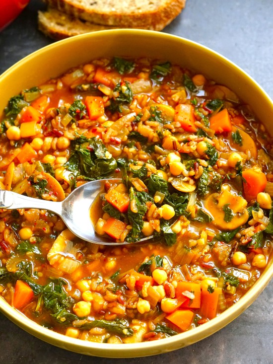 Vegetable & Wholegrains Soup Vegetable & Wholegrains Soup