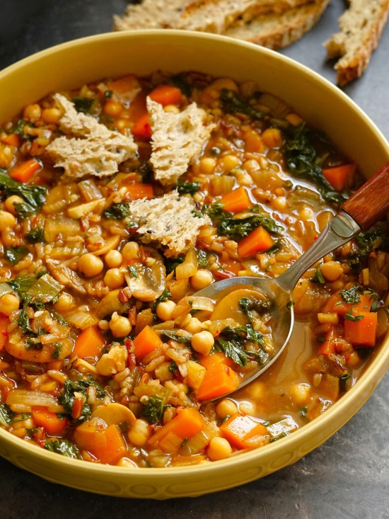 Vegetable & Wholegrains Soup Vegetable & Wholegrains Soup