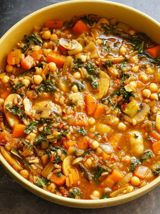 Vegetable & Wholegrains Soup Vegetable & Wholegrains Soup
