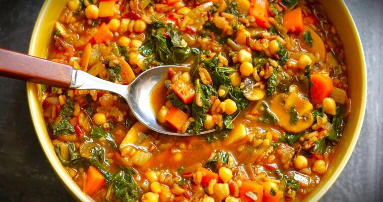 Vegetable & Wholegrains Soup