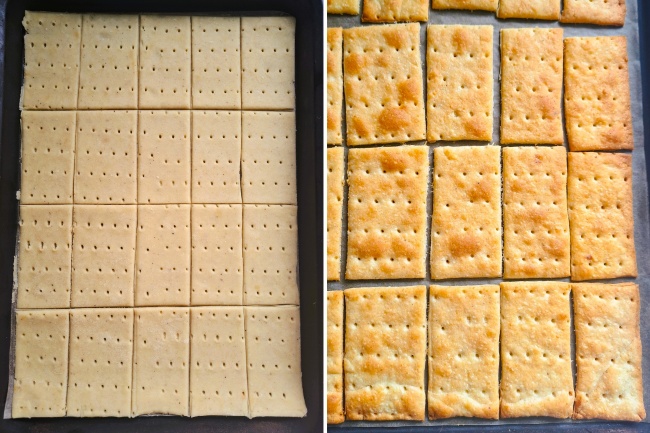 baking Cheese Sandwich Crackers
