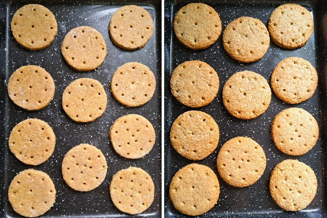 baking Homemade Digestive Biscuits