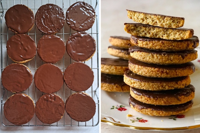 Homemade Chocolate Digestives