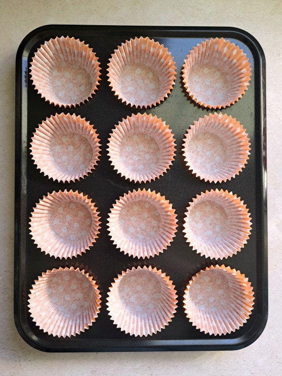 paper cases and baking tray for making muffins paper cases and baking tray for making muffins